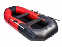 Лодка надувная пвх NX 270 "Комби" красный/черный "
