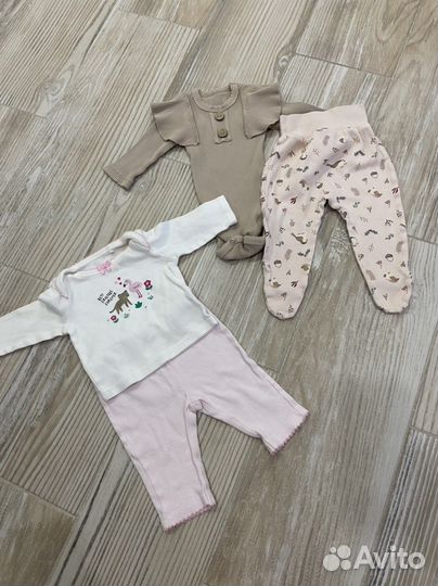 Комбинезоны Слипы для девочки 56 62 68 74