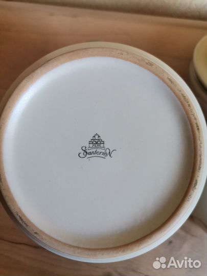 Банка для хранения керамика Santorin