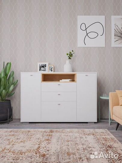 Комод «Ланс» К303 белый