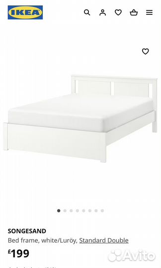 Кровать IKEA 160 200