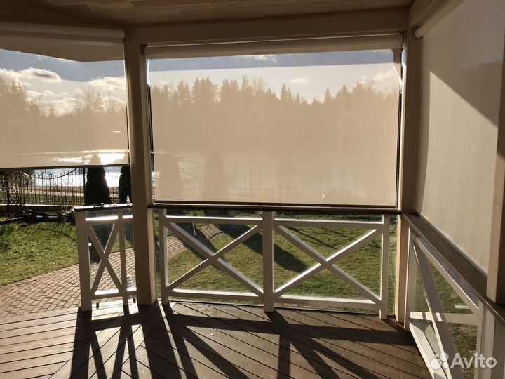 Жалюзи на веранду. Летние маркизы. Маркиза навес