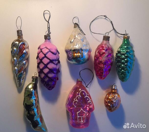 Елочные игрушки СССР