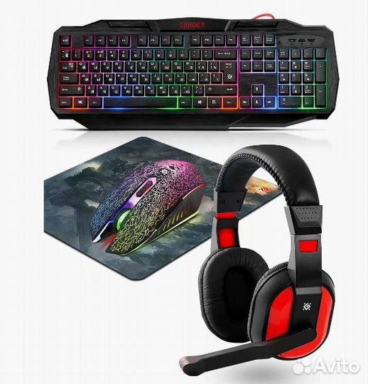 Игровой набор 4в1 Defender Target MKP-350