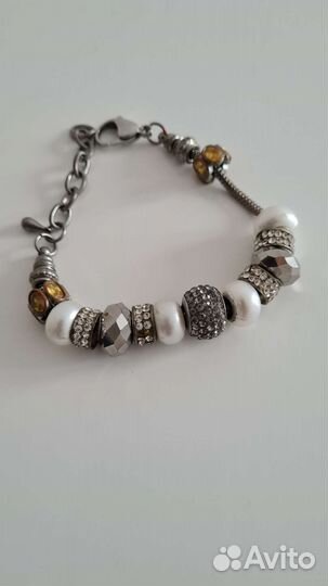 Винтажная бижутерия, браслет, подвеска, колье