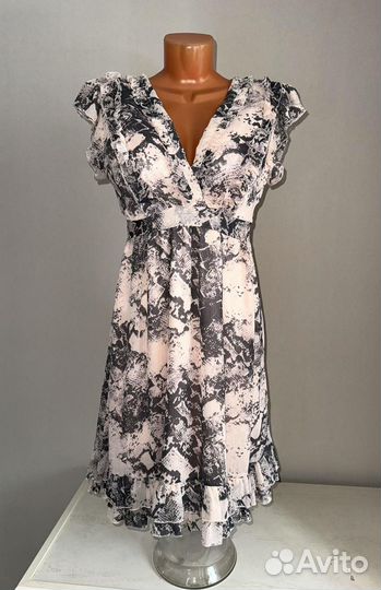 Летнее платье 46р. Англия uk12