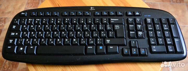 Продам Клавиатуру+Мышь Logitech ex100