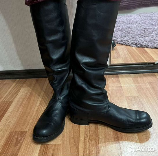 Сапоги хромовые