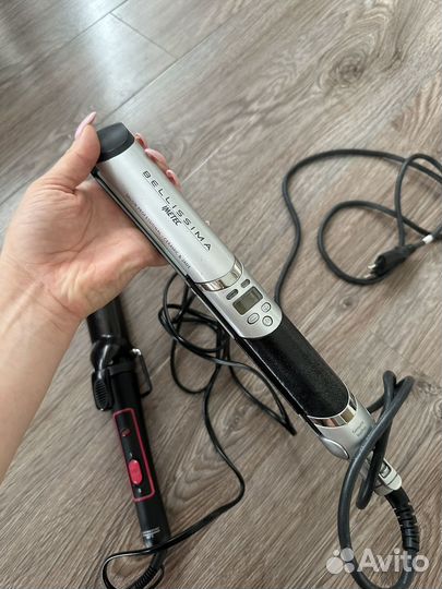 Плойка Rowenta Keratin & Shine Elite + выпрямитель
