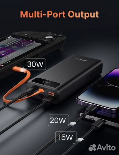 Внешний аккумулятор Jsaux (65W 20000 mAh)