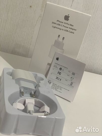 Быстрая зарядка для iPhone 20w