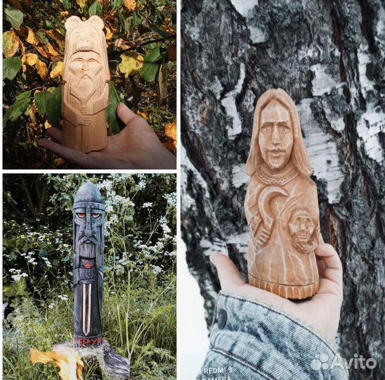 Чуры славянских богов Кумиры Скандинавские Боги