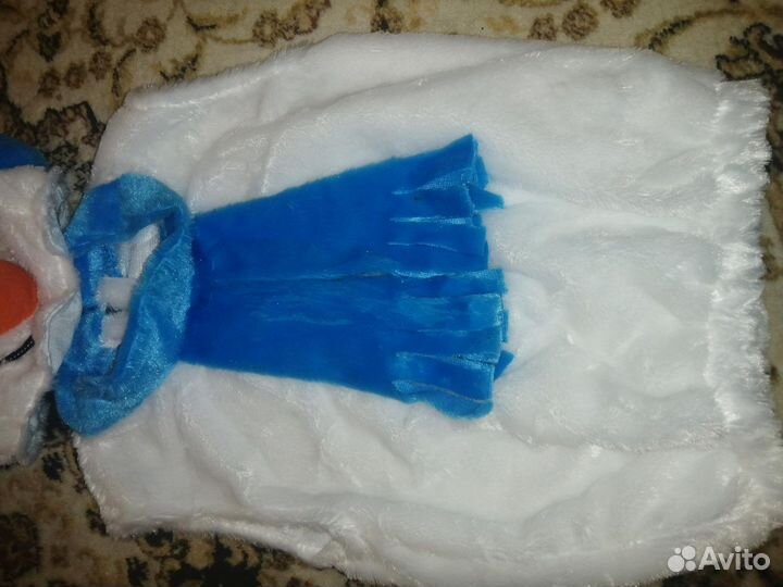 Костюм новогодний на 4-5лет. Новый. 1 раз одел