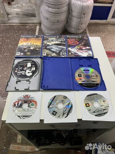 Лицензионные игры ps2