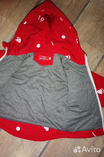 Куртка демисезон на девочку 80