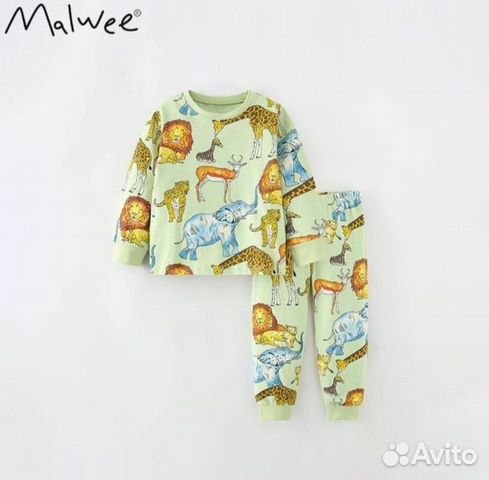 Пижама детская зоопарк Malwee