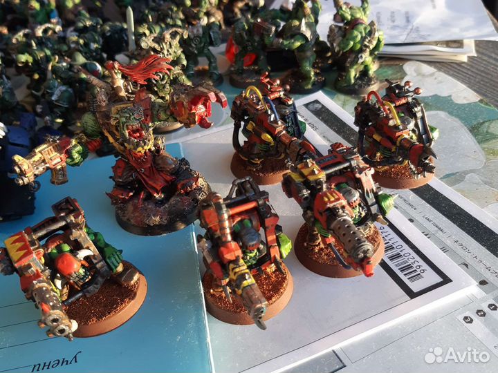 Варбосс с 5 лутазами/ warhammer 40000 orks lootaz