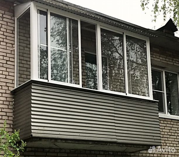 Окна на балкон раздвижное