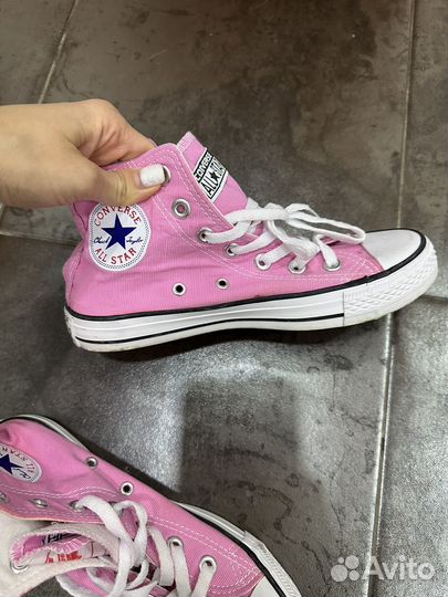 Кеды converse высокие женские 37