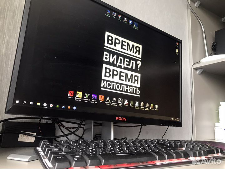 Игровой монитор 240Гц AOC agon ag251fz