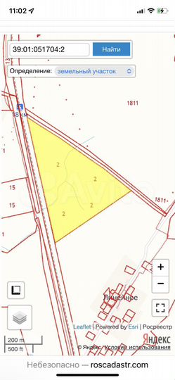 Участок 1530 га (СНТ, ДНП)