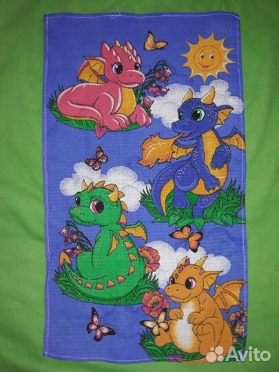 Полотенце кухонное с дракончиком