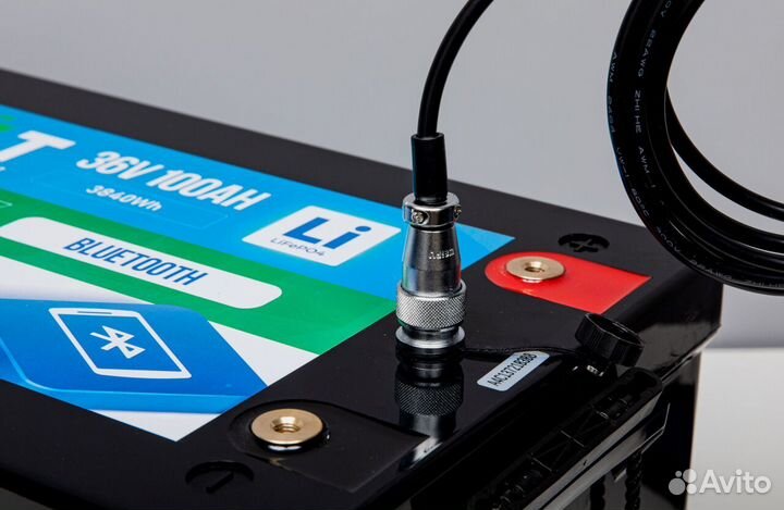 Аккумулятор lifepo4 38,6V лодочный мотор