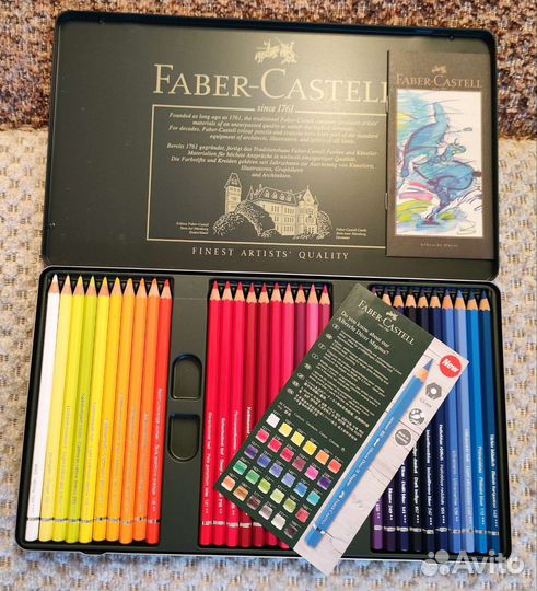 Карандаши Faber-Castell Albrecht Dürer, 60 цветов