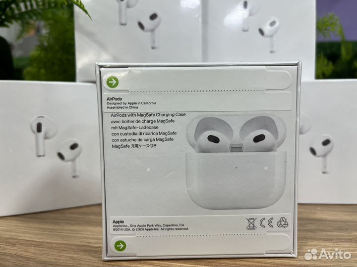 Беспроводные наушники apple airpods 3 новые 1:1