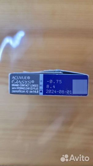 Линзы контактные acuvue oasys двухнедельные