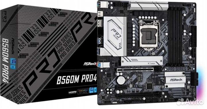 Комплект i5-10400F + ASRock B560M PRO4 + 32GB DDR4