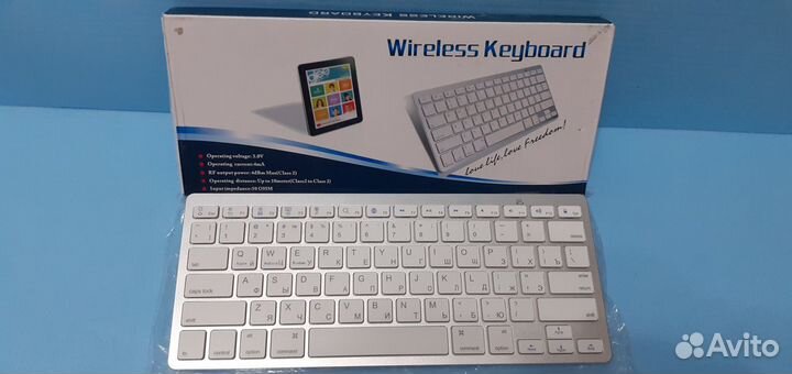 Клавиатура блютуз для планшетов GalaxyTab, iPad