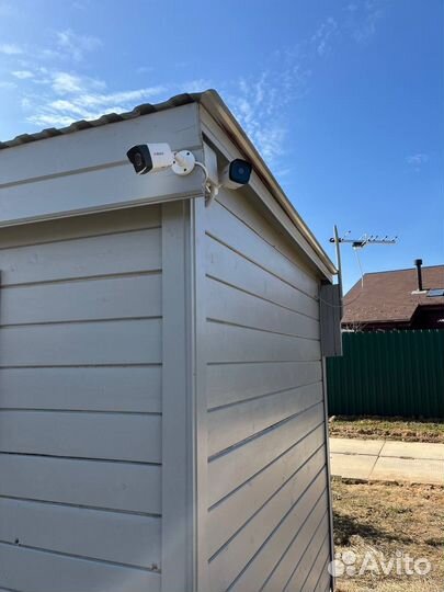 Установка видеонаблюдения в Красногорске. Мастер