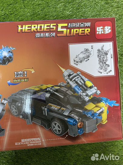 Конструктор робот трансформер бамблби