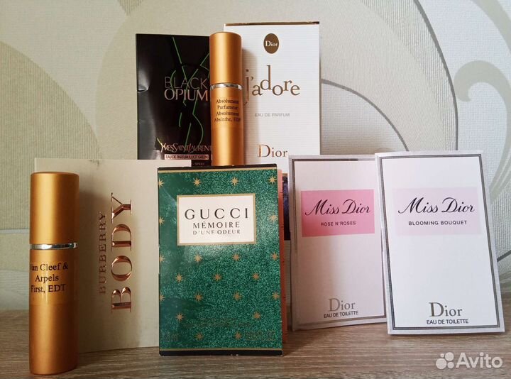 Оригинальная парфюмерия пробники отливанты