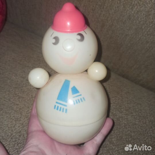 Игрушка неваляшка СССР