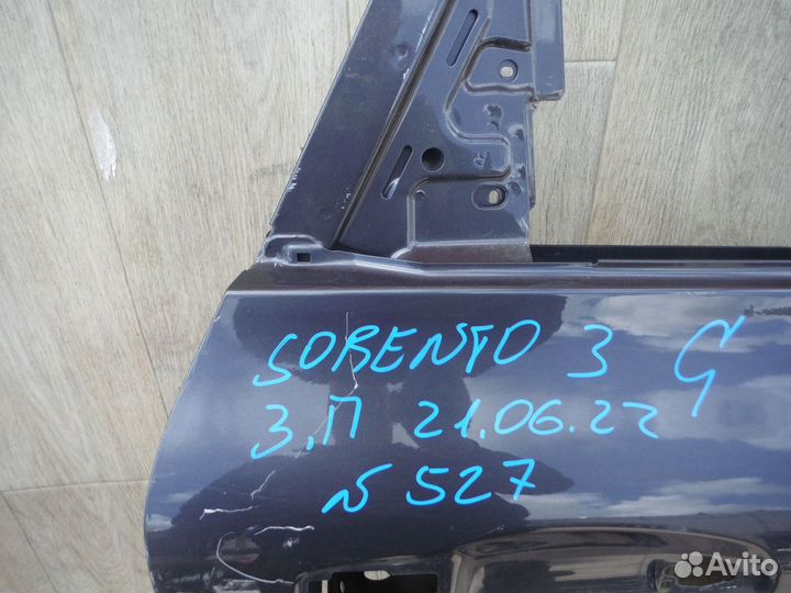 Дверь задняя правая №527 Kia Sorento 3 Prime 2018
