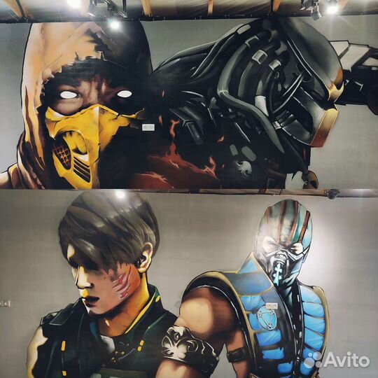 Роспись стен, граффити на заказ, услуги художника