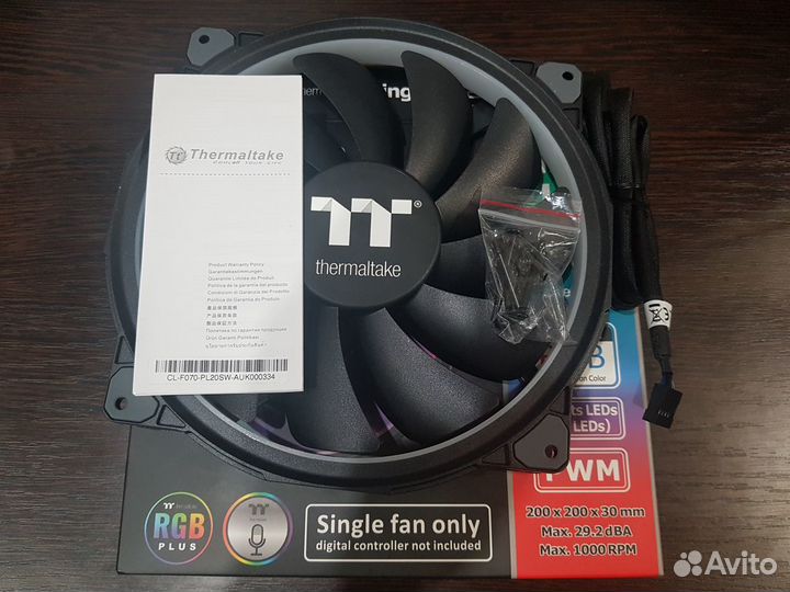 Thermaltake Premium Riing 20 RGB CL-F070-pl20sw-A