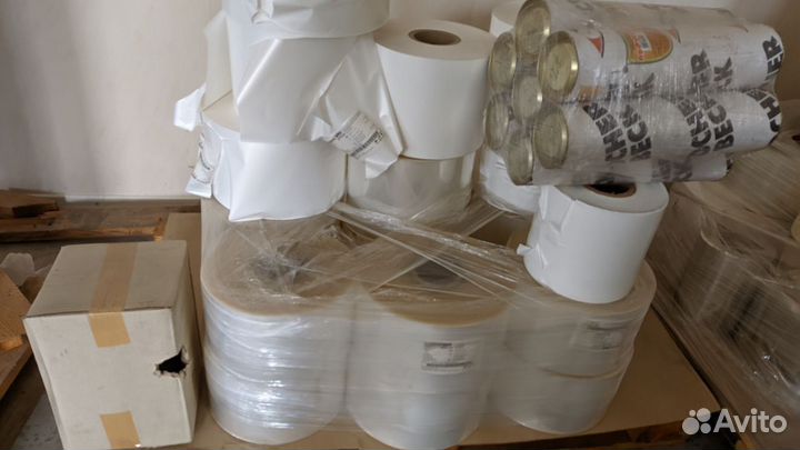 Плёнка бопп жемчуг, прозрачная 35мкм