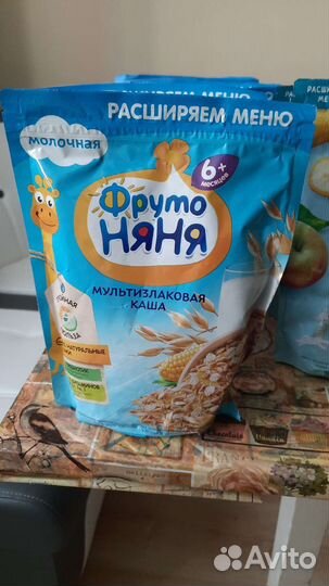 Детские каши безмолочные