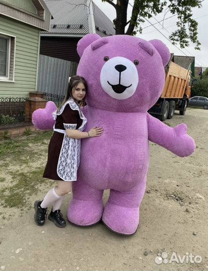 Плюшевый медведь 2 метра