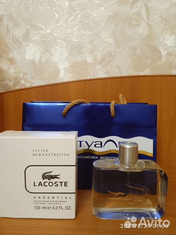 Мужская туалетная вода lacoste 125 мл