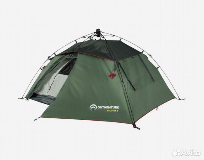 Палатка 3 х местная с тамбуром Outventure