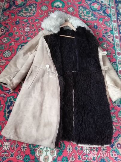 Тулуп из натуральной овчины