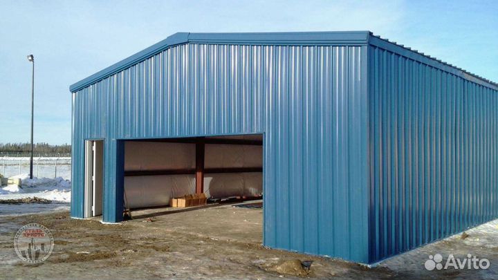 Ангары для хранения зерна и других продуктов