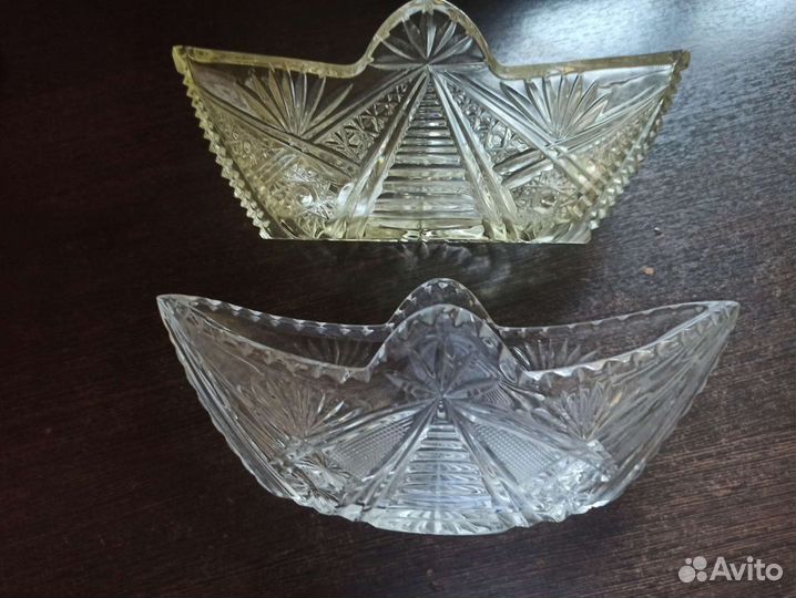 Салатник хрустальный