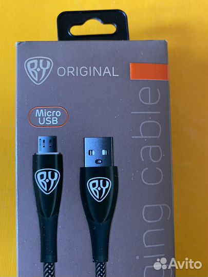 Новый Кабель для зарядки micro usb в упаковке
