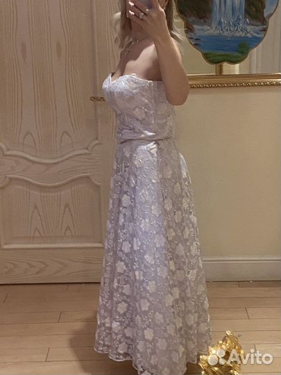 Платье костюм вечерний нарядный красивый р-р46-48