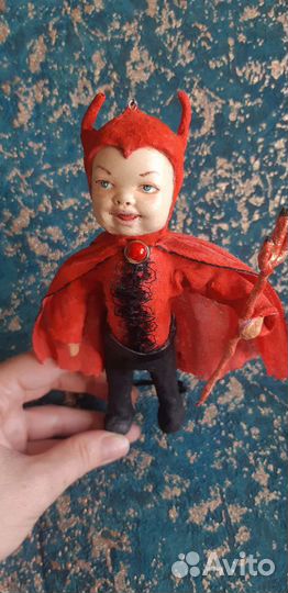 Ватные елочные игрушки